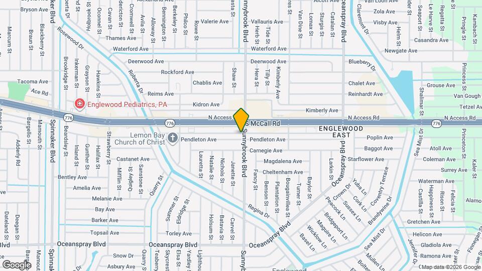 10524 Pendleton Ave Map and Location Details