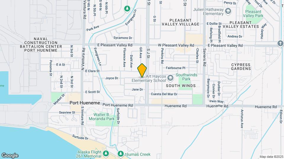 881-883 E Joyce Dr Mapa y Detalles de la Ubicación