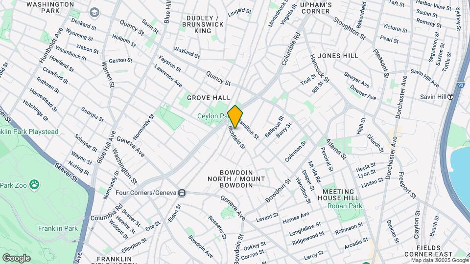 10 Richfield St, Unit 1 Map and Location Details