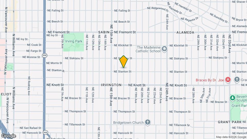 2921 NE 17th Ave Map and Location Details