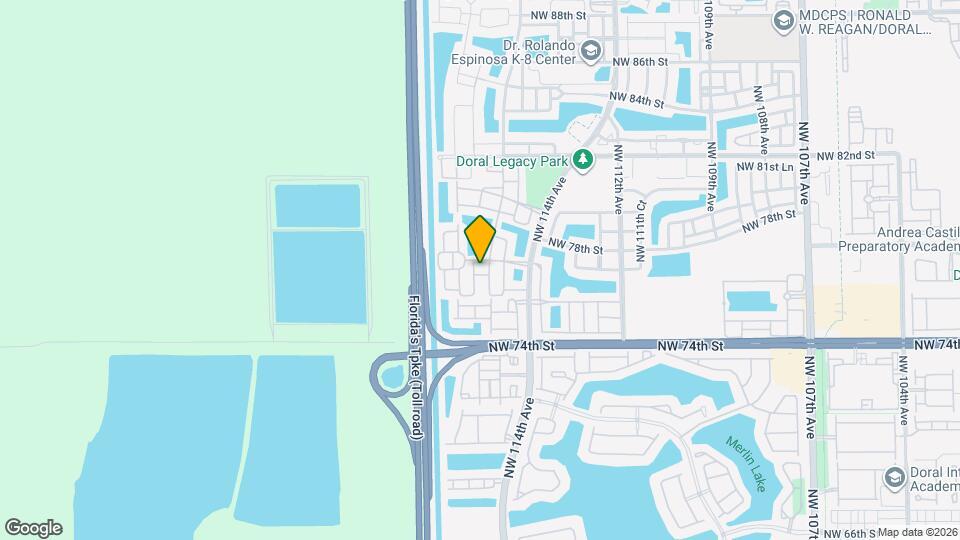 11501 NW 77th St Map and Location Details