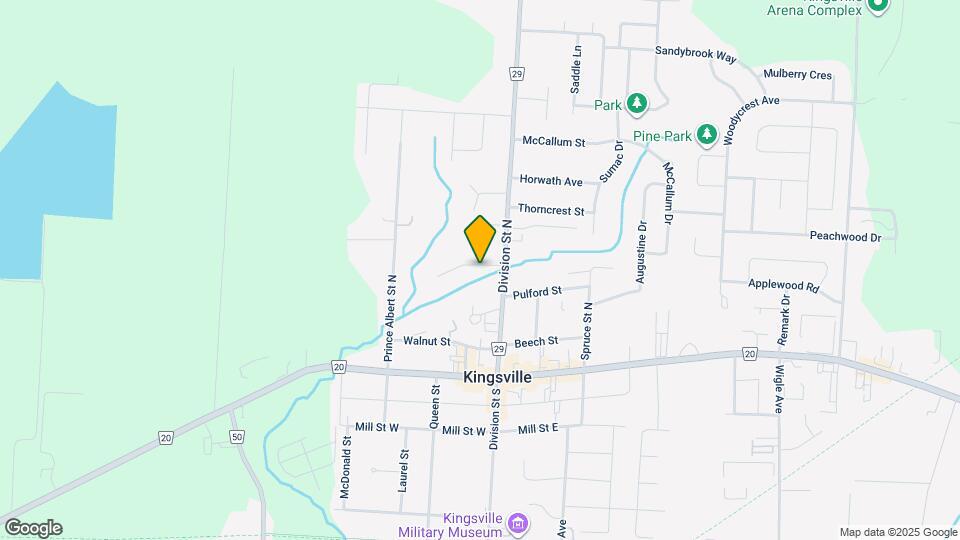 25 Hillview Crescent Map and Location Details