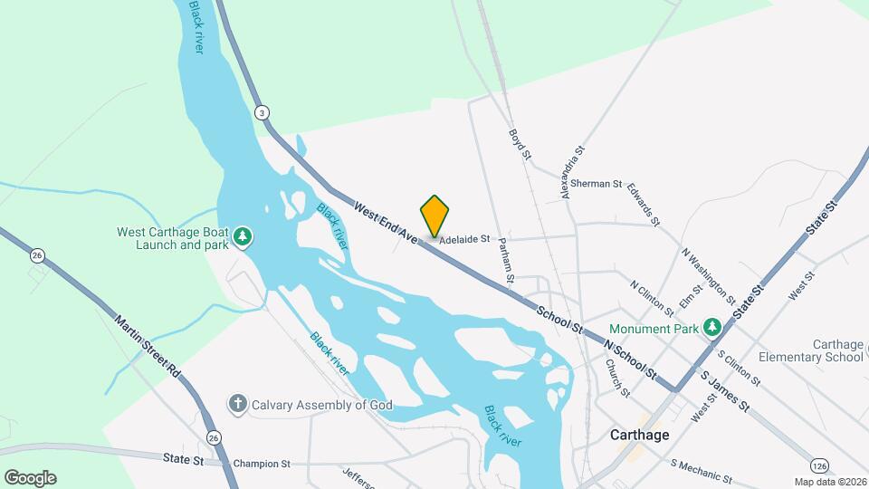 684 West End Ave Map and Location Details