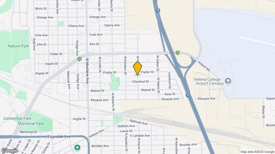 1904 N Harris St Map and Location Details