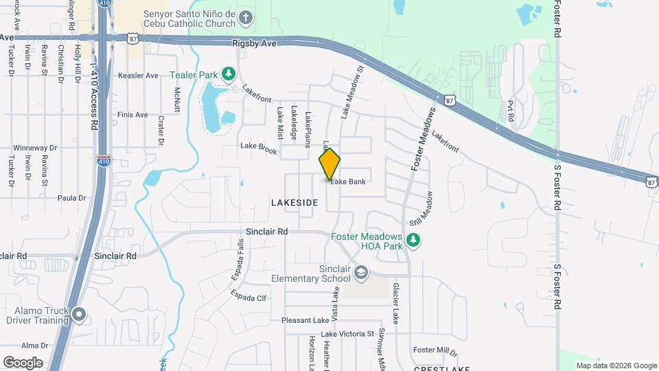 2910 Lake Briar Map and Location Details
