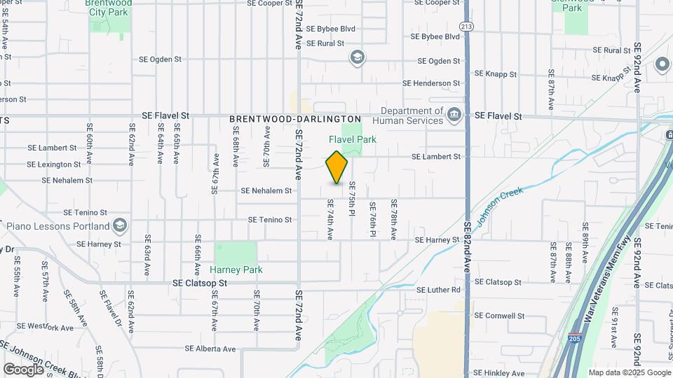 7432 SE Augusta Ct Map and Location Details