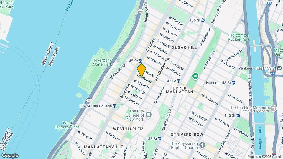 516 West 143rd Street Map and Location Details