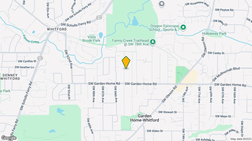 7280 SW 83rd Ave Map and Location Details