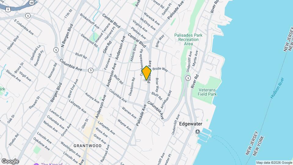 1069 Palisade Ave Mapa y Detalles de la Ubicación
