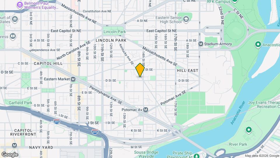349 Kentucky Ave SE Map and Location Details