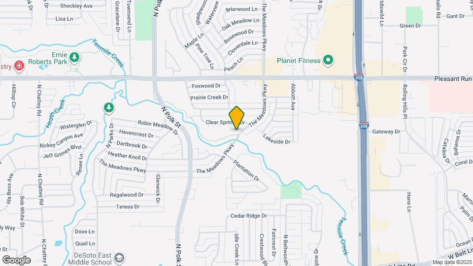 711 The Meadows Pkwy Map and Location Details