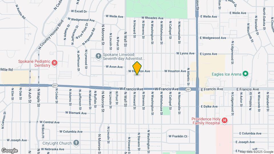 6412 N Howard St Mapa y Detalles de la Ubicación