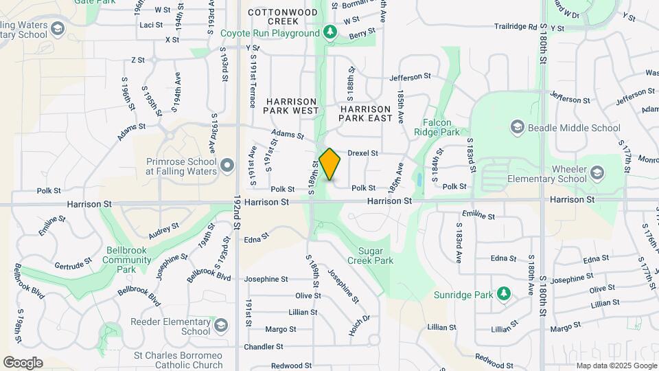 6738 S 188th Ave Map and Location Details