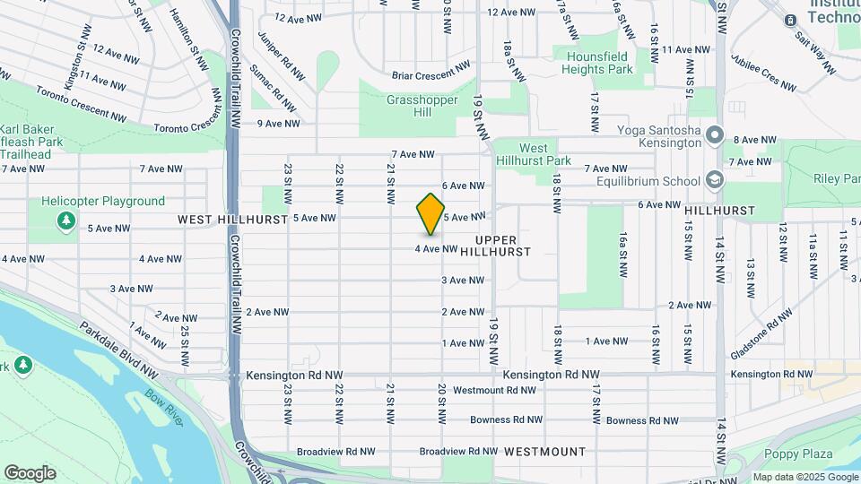 2110 4th Ave NW Map and Location Details
