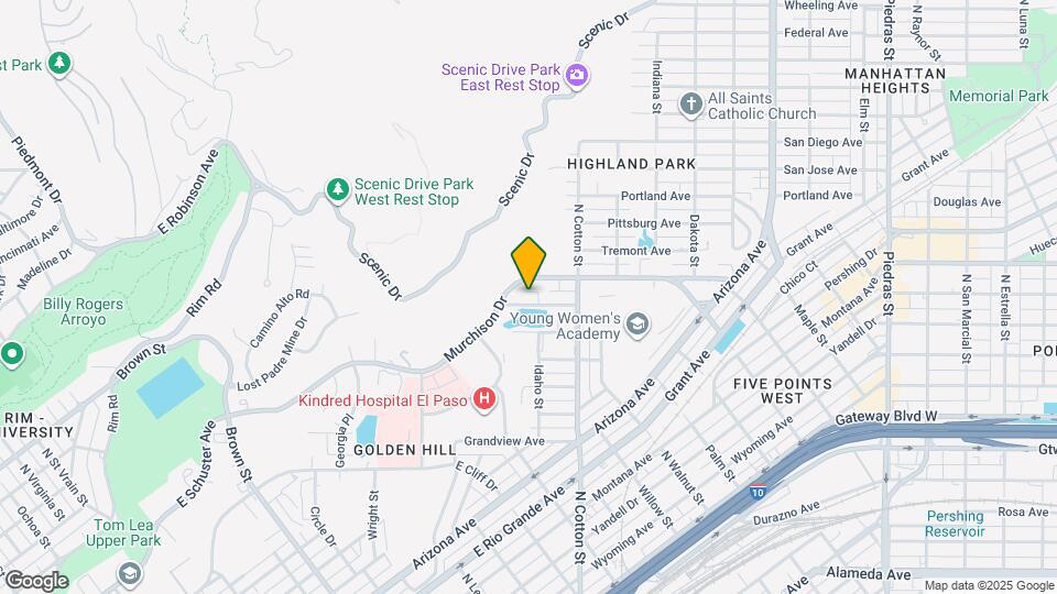 1929 Detroit Ave Map and Location Details