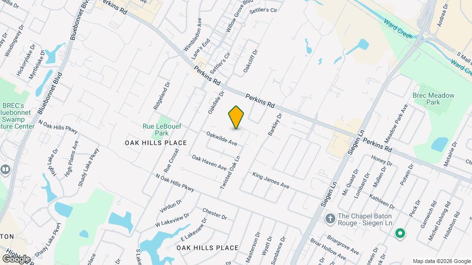 1732 Manor Oak Dr Map and Location Details