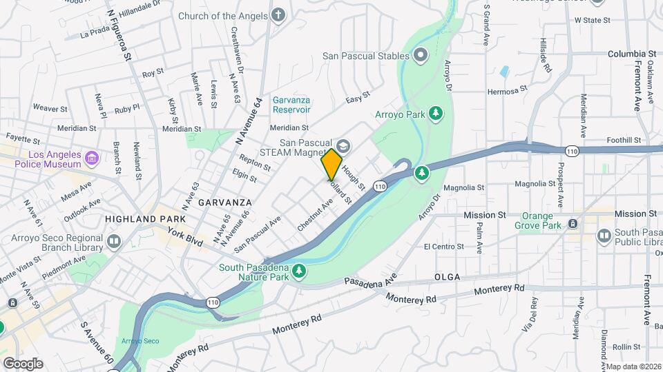 6716 Pollard St Mapa y Detalles de la Ubicación