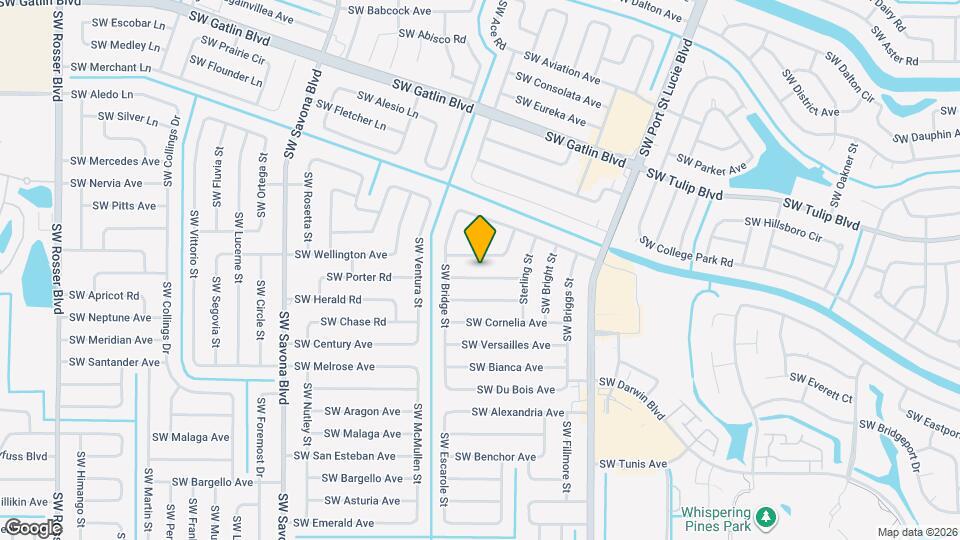 1049 SW Aswan Ave Map and Location Details