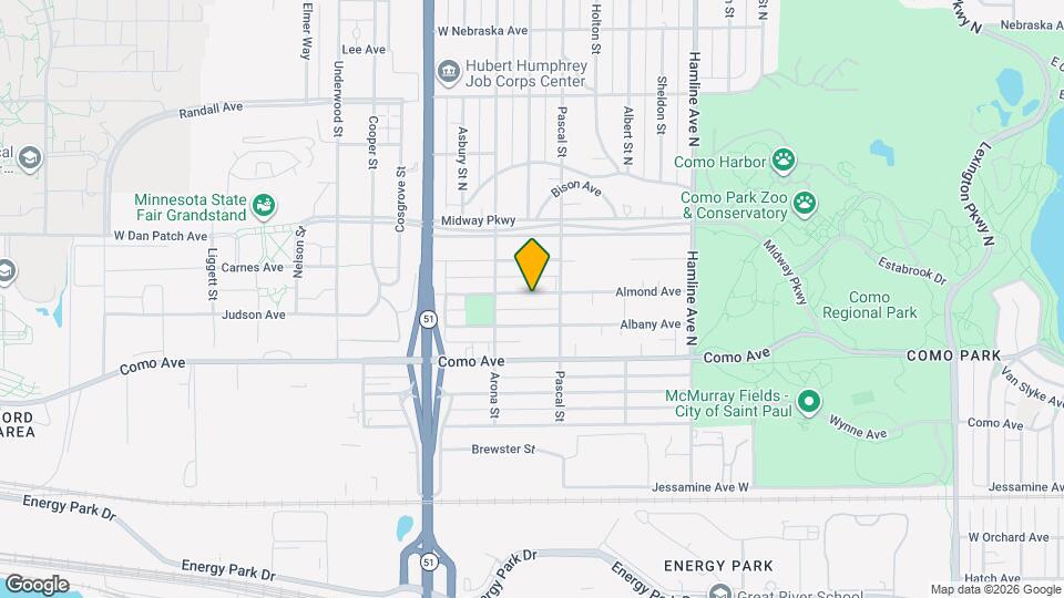 1484 Almond Ave Mapa y Detalles de la Ubicación