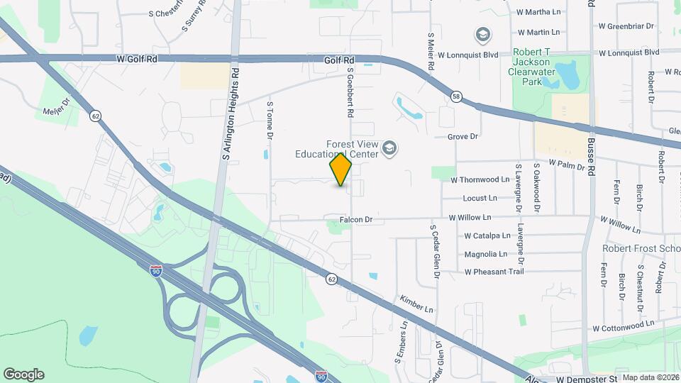 2210 S Goebbert Rd, Unit 431 Map and Location Details