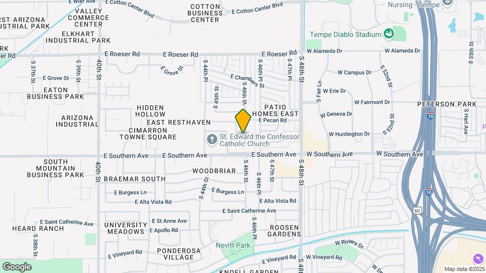 4539 E Wayland Rd Map and Location Details