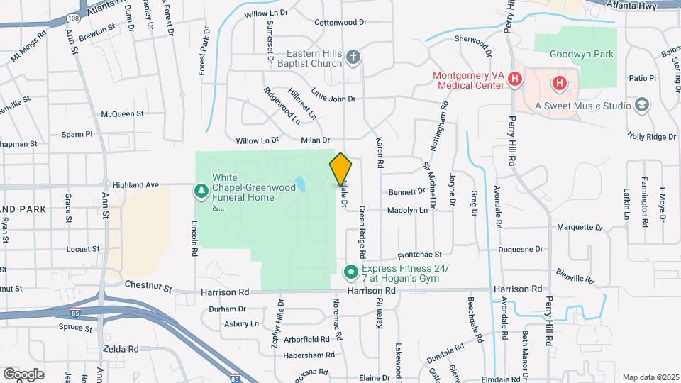 738 Forestdale Dr Map and Location Details