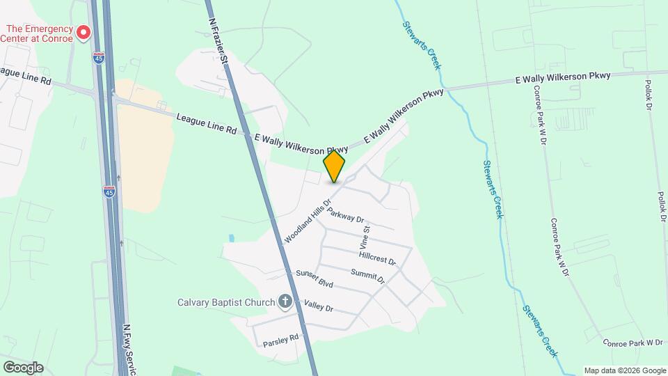 311 Woodland Hills Dr Map and Location Details