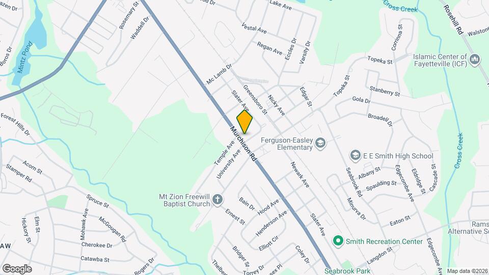 2218 Murchison Rd Map and Location Details