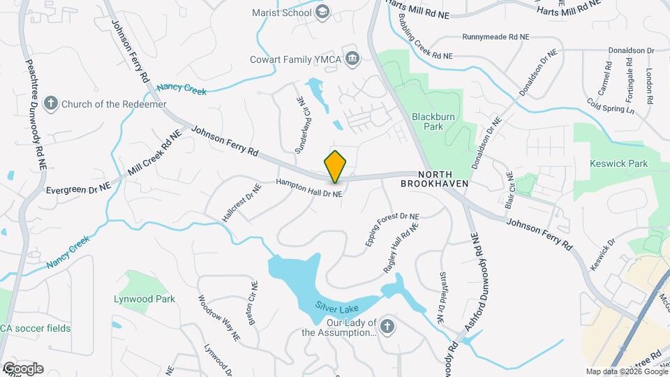 1360 Hampton Hall Dr NE, Unit 2066 Mapa y Detalles de la Ubicación