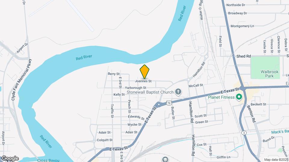 626 Joannes St Map and Location Details