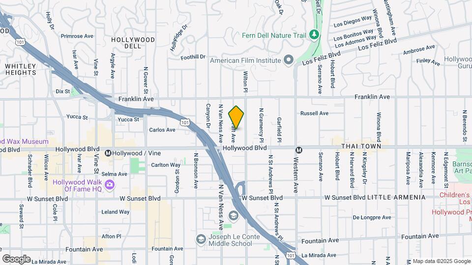 1734 Taft Ave Map and Location Details