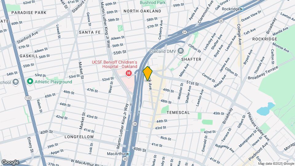 611-615 51st St Map and Location Details