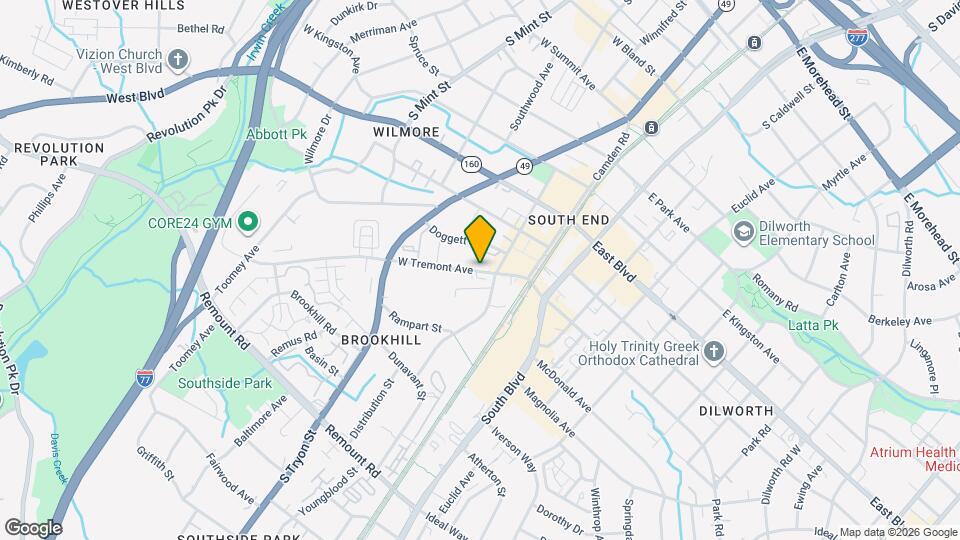 436 W Tremont Ave Map and Location Details