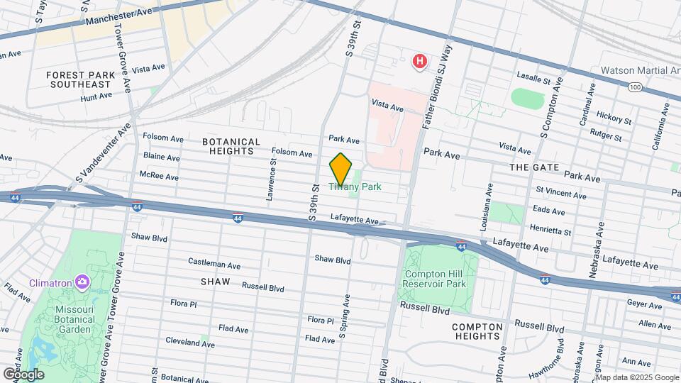 3829 McRee Ave Map and Location Details