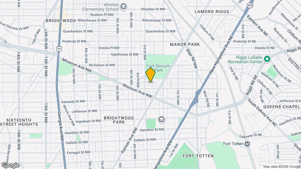 5612 2nd Pl NW Mapa y Detalles de la Ubicación