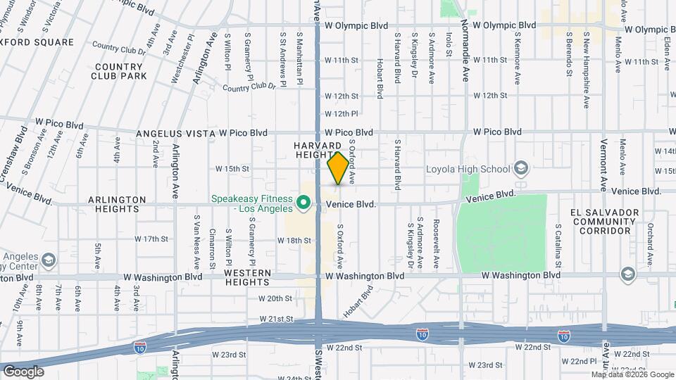 2256 Cambridge St Map and Location Details