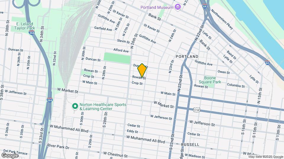 2508 Rowan St Map and Location Details