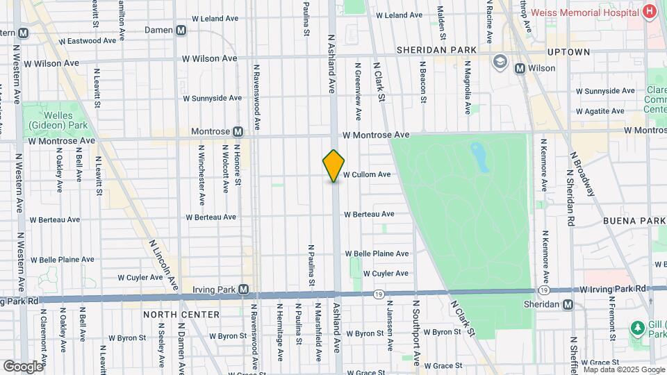 4266 N Ashland Ave Map and Location Details
