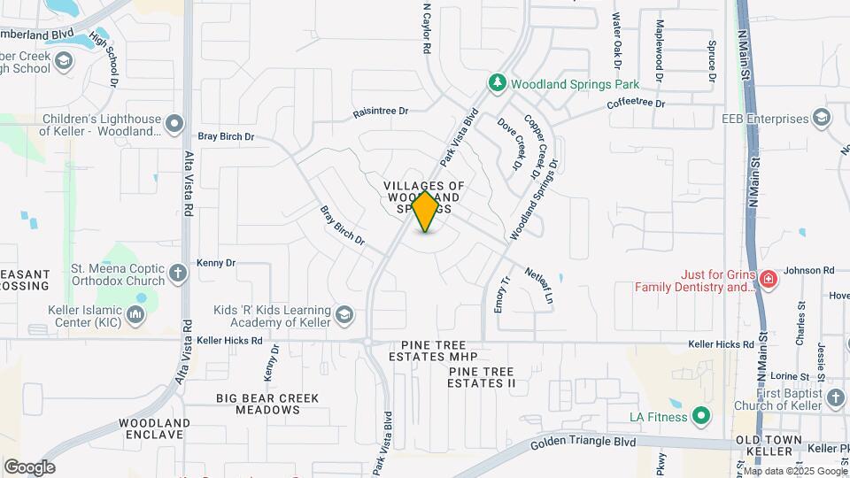 5216 Selago Dr Map and Location Details
