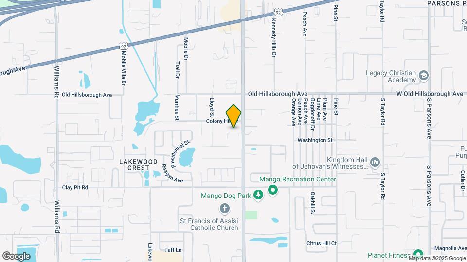 11644-11650 Mango Ridge Blvd Map and Location Details