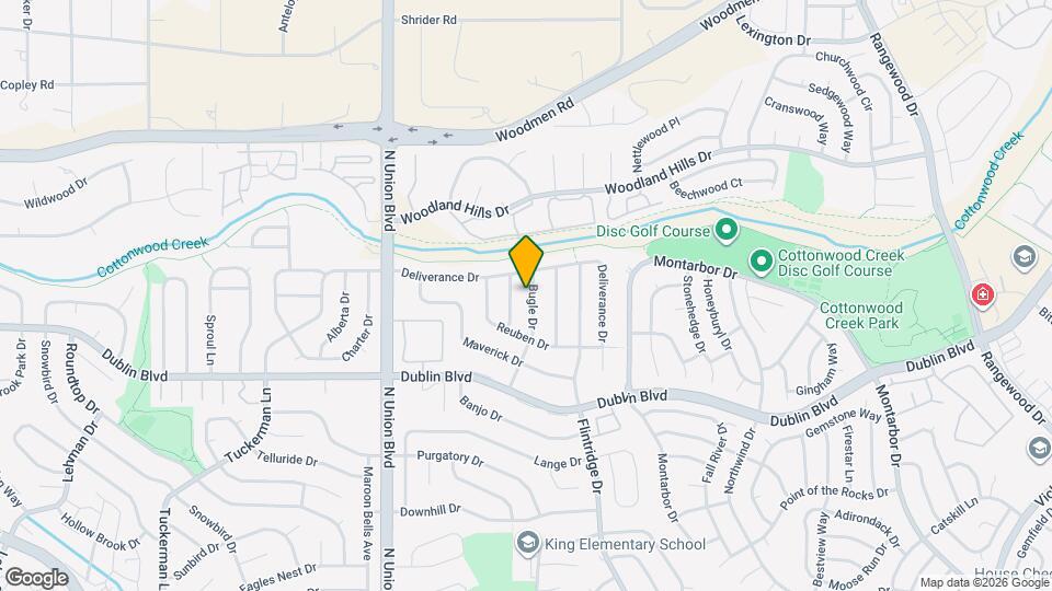 6660 Bugle Dr Map and Location Details