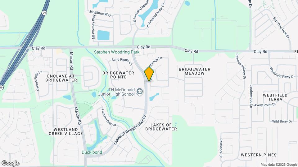 3739 Brighton Springs Ln Map and Location Details