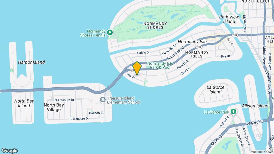 1985 Bay Dr-Unit -121 Map and Location Details