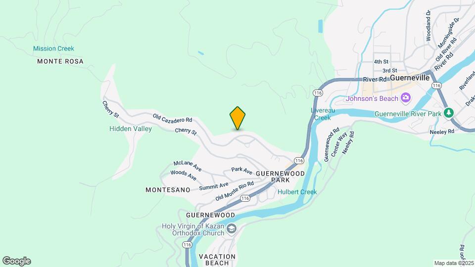 14331 Old Cazadero Rd Map and Location Details