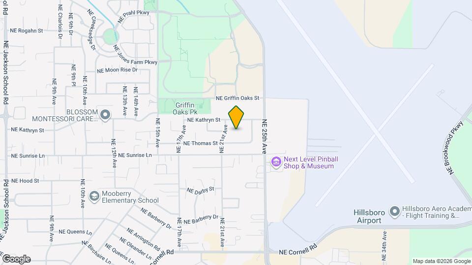 1829 NE 23rd Ct Map and Location Details