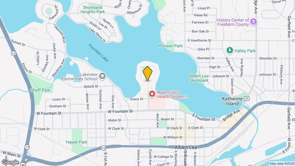 519 Park Ave Map and Location Details