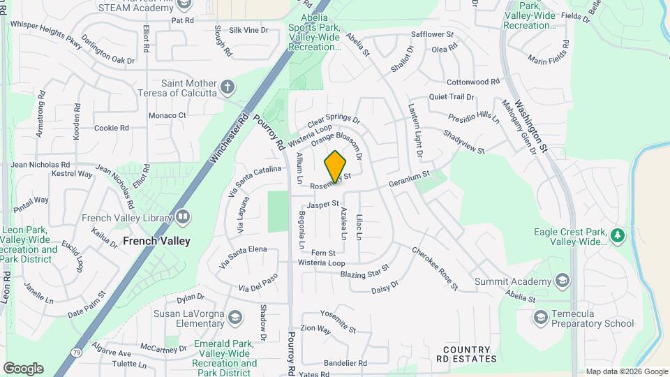 32137 Rosemary St Map and Location Details