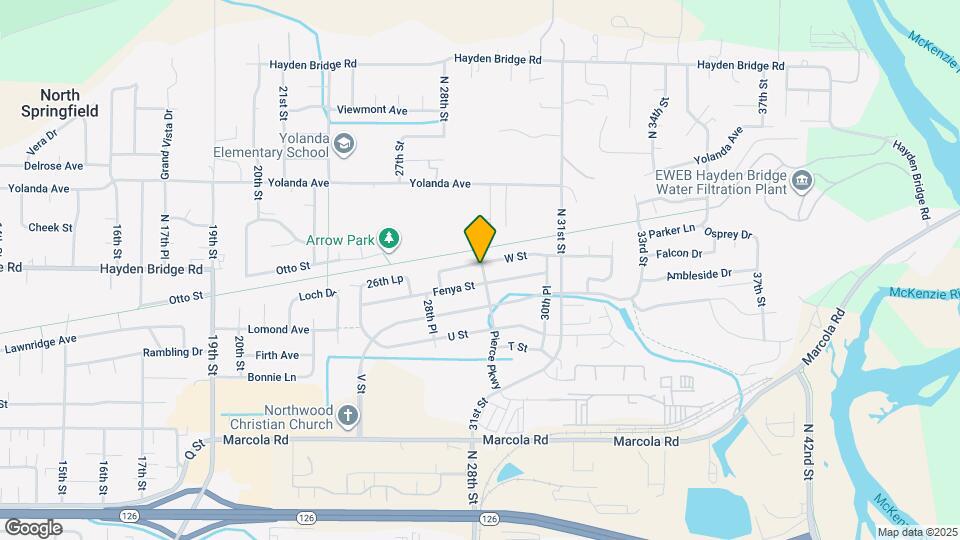 2935 W St Map and Location Details