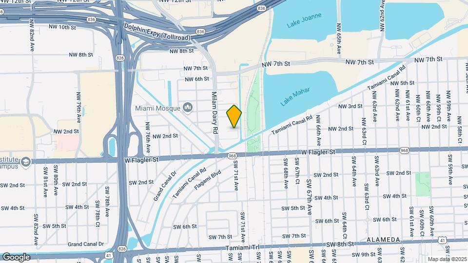 208 NW 71st Ave Map and Location Details