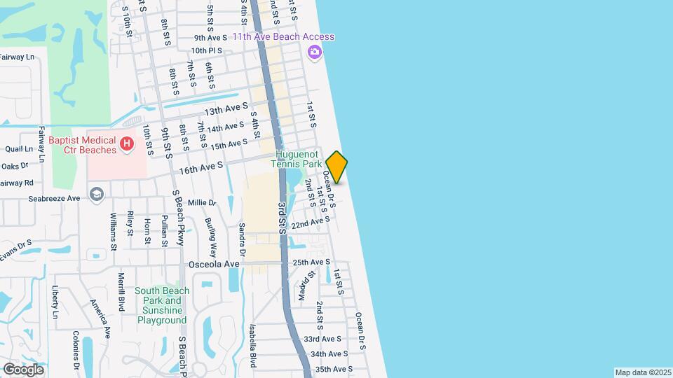 Pablo Surfside Condominiums Map and Location Details